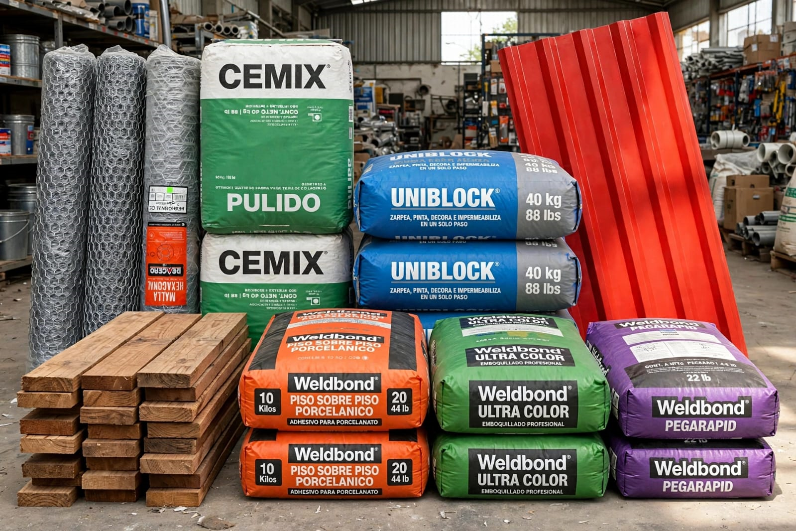 Materiales de construcción